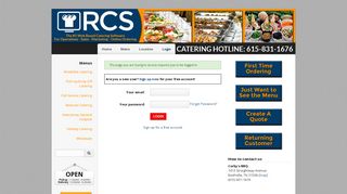 
                            2. Login - CaterZen - Restaurant Catering Systems Portal