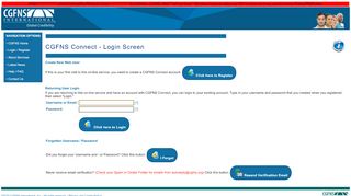 
                            8. Login - CGFNS Connect - Www Compassweb Com Portal