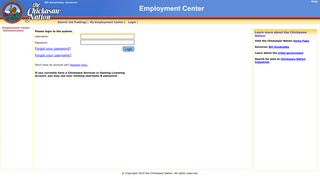 
                            2. Login - Chickasaw Nation - Chickasaw Nation Employee Portal