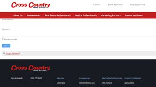 
                            2. Login - Cross Country Home Services - Cchs Express Service Portal