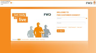 
                            4. Login - Customer Connect FWD Philippines - Www Fwd Com Ph Sales Portal