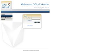 
                            3. LOGIN - DeVry University - My Devry Student Portal