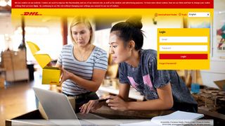 
                            7. Login DHL eCommerce
