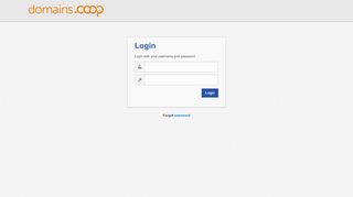 
                            7. Login - Domains.coop - Indowebsite Portal