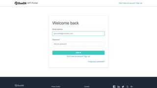 
                            8. Login | DueDil API Portal - Duedil Sign Up