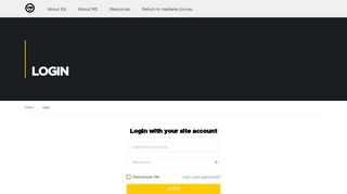 
                            3. login – Ed - Me Bank Broker Portal