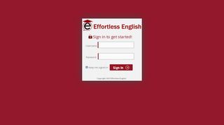 
                            2. Login | Effortless English - Effortless Portal