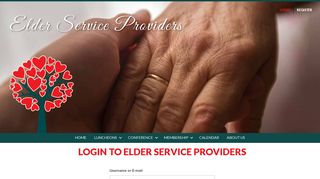 
                            2. Login - Elder Service Providers - Elderserve Provider Portal