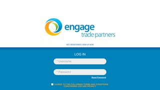 
                            1. Login - Engage Trade Partners Login