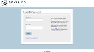 
                            1. Login - Envision Credit Union - Envisioncu Portal