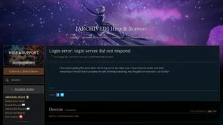 
                            2. Login error: login server did not respond - League of Legends Boards - The Portal Server Did Not Respond League Of Legends 2016