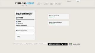 Login - Financial Avenue - Fa Financial Avenue Org Fa Portal