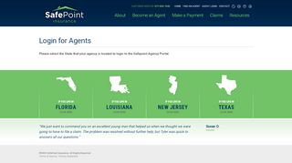 
                            1. Login for Agents – SafePoint Insurance - Safepoint Agent Portal