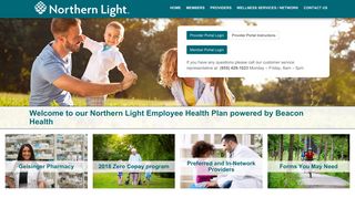 
                            4. Login for Portal - Northern Light Health's Employee Health Plan - Emhs Employee Portal