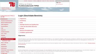 
                            6. Login (Geschützte Bereiche) - TU Berlin - Qispos Tu Berlin Portal