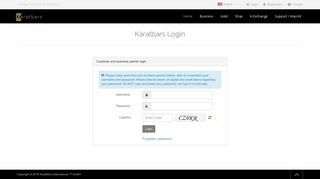 
                            2. Login - Gold - Karatbars International - Karatbars International Sign Up