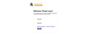 
                            5. Login - Grande - Grande Communications Portal