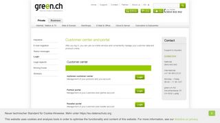 
                            4. Login - Green.ch - Greenmail Portal