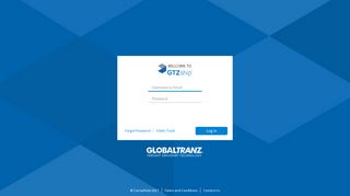 
                            1. Login | GTZship - Globaltranz Portal