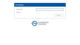 
                            2. Login - Hamburg Wasser Portal