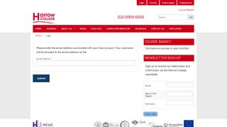 
                            7. Login - Harrow College - Harrow College Moodle Portal