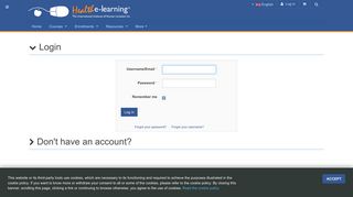 
                            8. Login - Health e-Learning - My Health Learning Portal