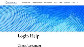 
                            7. Login Help - Oppenheimer & Co. Inc. - Oppenheimerfunds Com Portal