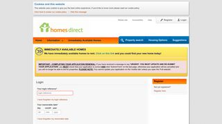 
                            5. Login - Homes Direct - Sandwell Homes Portal Bid For Property