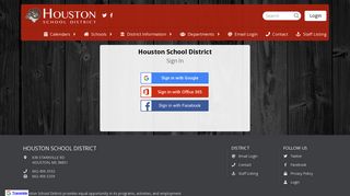 
                            4. Login - Houston School District - Active Parent Portal Houston Ms