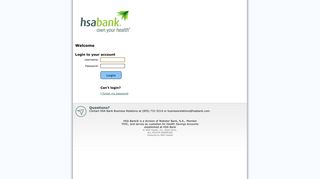 
                            3. Login - HSA Bank - Myhsabankaccount Login