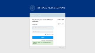 Login - Ibstock Place School - Ibstock Place School Parent Portal