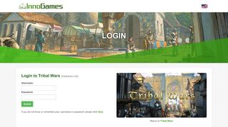 
                            5. Login - InnoGames Support - Tribalwars Net Portal