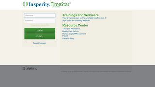 
                            8. Login - Insperity TimeStar® - Elwood Staffing Timesheet Login