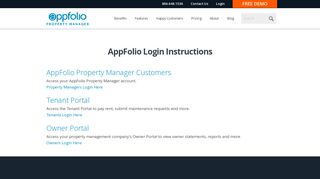 
                            8. Login Instructions | AppFolio - Carriage House Realty Tenant Portal