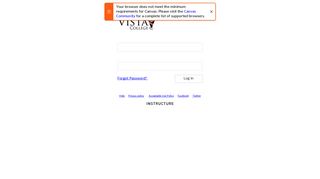 
                            5. Login - Instructure - Vista College Online Portal