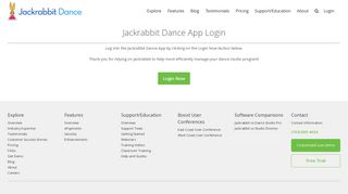 
                            1. Login - Jackrabbit Dance - App Log In - Jackrabbitdance Portal