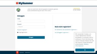 
                            1. Login: Jetzt anmelden | MyHammer - My Hammer De Portal