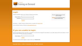 
                            2. Login - JJ Keller Training on Demand - Jjktrainingportal Com Portal