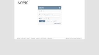 Login : Juniper Networks - Juniper Portal Login