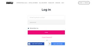 
                            1. Login | KeKu - Keku Portal Page