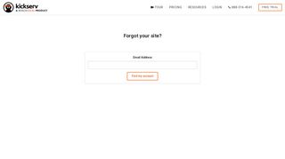 Login - Kickserv - Servicesidekick Portal