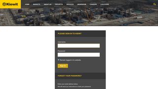 
                            1. Login - Kiewit - Kiewit Employee Portal