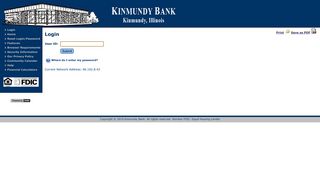 Login - Kinmundy Bank - Kinmundy Bank Portal