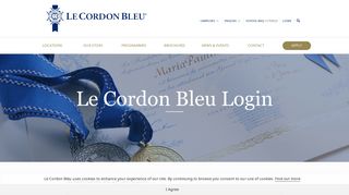 Login  Le Cordon Bleu