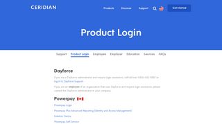 
                            1. Login Links for Ceridian HR Payroll Applications - My Ceridian Solutions Portal