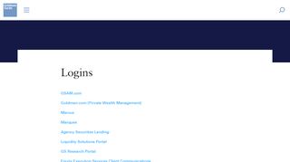 
                            5. Login - Logins - Goldman Sachs - Goldman Sachs Events Portal