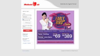 
                            1. Login - Malindo Air - Malindo Air Travel Agent Portal