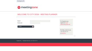 
Login | MeetingZone UK  
