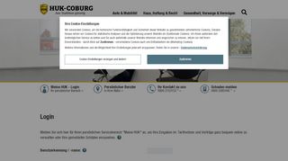 
                            1. Login Meine HUK | HUK-COBURG Versicherungen - Meine Huk24 Servicebereich Portal