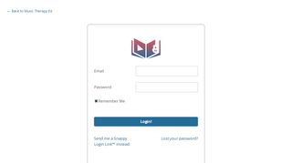 
Login - Music Therapy Ed  
